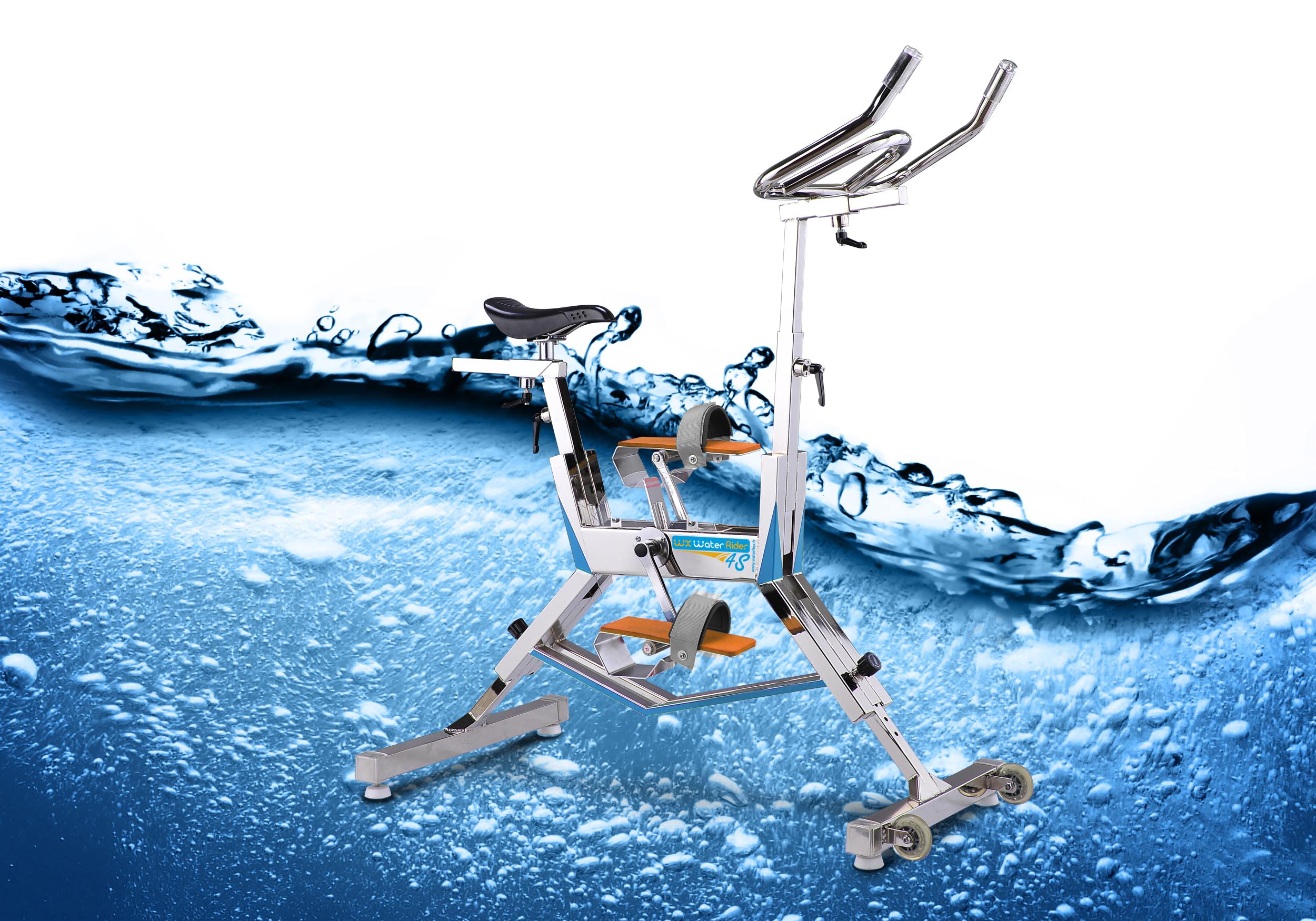 aqua bike with basket